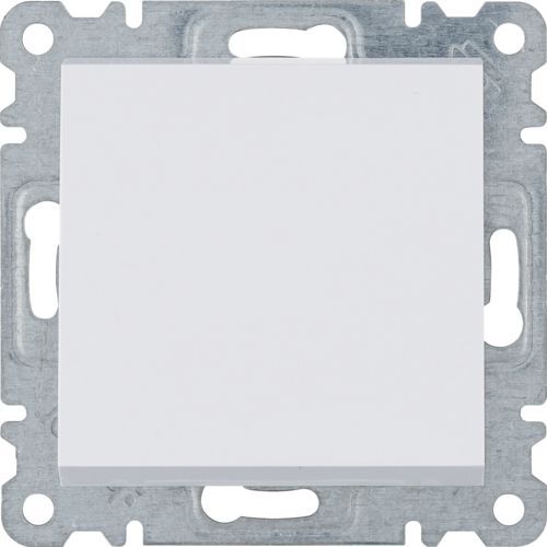 Выключатель 1-полюсный Lumina, белый, 10АХ/230В Hager