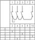 Кулачковый переключатель PSA010KS134S 4-ступеньчатый 1-полюсный (0-1-2-3-4) 10А (угол переключения 60) EMAS
