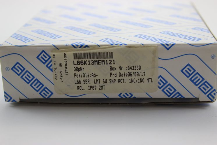 Кінцевий вимикач L66K13MEM121 IP67 міні EMAS