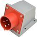 Вилка стационарная 4P 16A IP44, 3P+PE UCombi АСКО