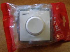 Светорегулятор 800Вт (диммер) без рамки El-Bi ZENA белый