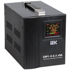 Стабілізатор напруги Home 0,5 кВА (СНР1-0-0,5) рел. перен. IEK, 20423