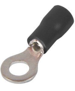 Изолированный наконечник e.terminal.stand.rv1.1,25.4.black 0.5-1.5 кв.мм, черный