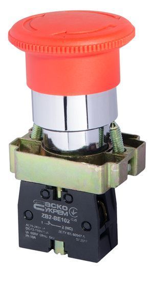 XB2-BS542 Кнопка безпеки. Повернення поворотом