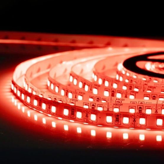Світлодіодна стрічка B-LED 3528-120 R IP20 червоний, негерметична, 1м, B824, Красный