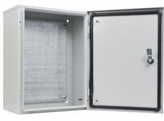 Корпус металлический с панелью 40*30*25, IP54, UBox