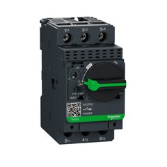 GV2P02 Автоматичний вимикач захисту двигуна P гвинтовий затиск 0.16-0.25А