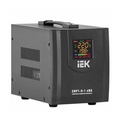 Стабілізатор напруги Home 1 кВА (СНР1-0-1) рел. перен. IEK, 23398