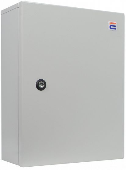 Корпус металевий з панеллю 40*30*25, IP54, UBox