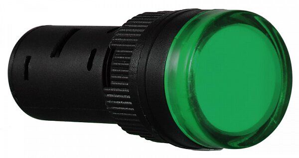 Сигнальна арматура AD16-16DS зелена 220V АC