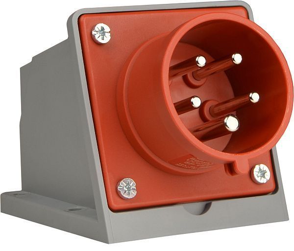 Вилка стаціонарна 5P 16A IP44, 3P+N+PE UCombi АСКО